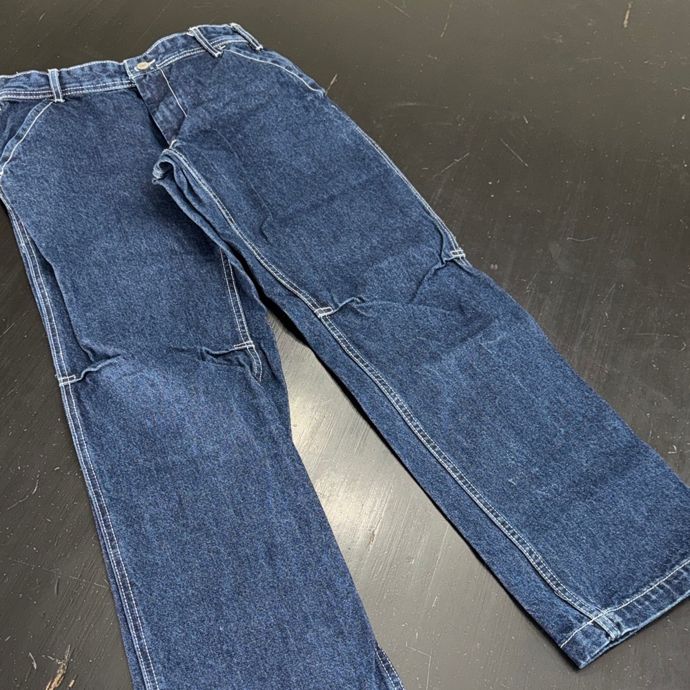 j. galt for brandy melville trouser style blue denim jeans. size small. like new